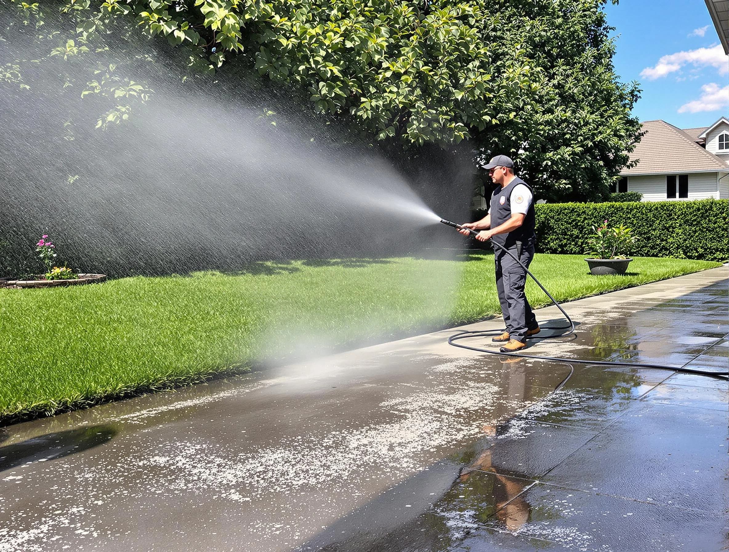 Power Washing in New Franklin